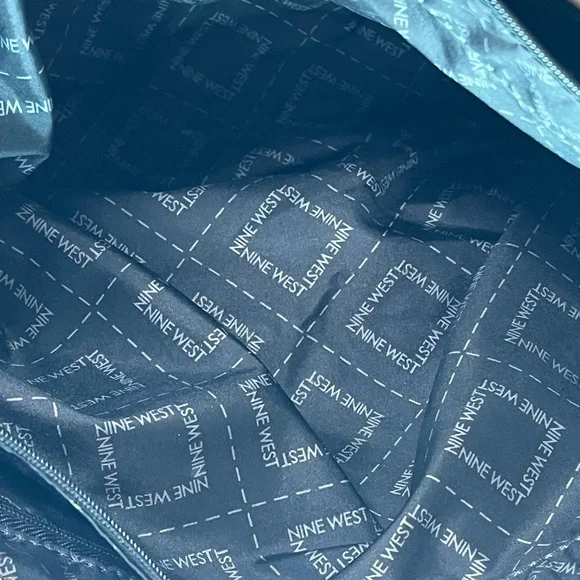 Nine West Red Tote with Tan Straps - Picture 16 of 16